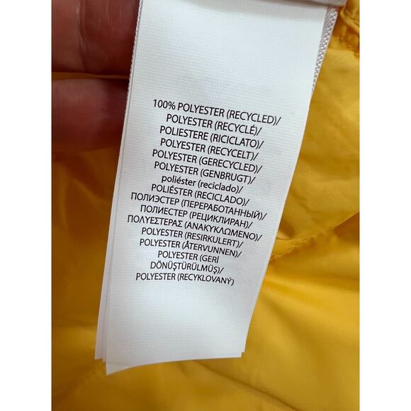Polo Ralph Lauren Yellow Packable Puffer Jacket Water Repellent Men’s 2XL NWT - Picture 5 of 16